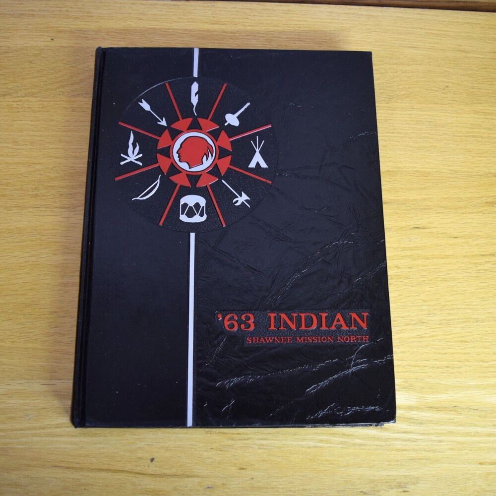 1963 High School Yearbook Shawnee Mission North Kansas Bill Weed '63 Indian